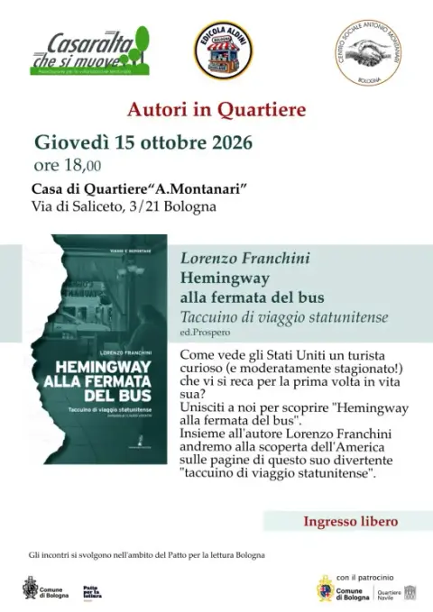 Autori in quartiere - ottobre