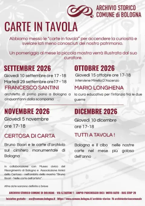 Carte in Tavola