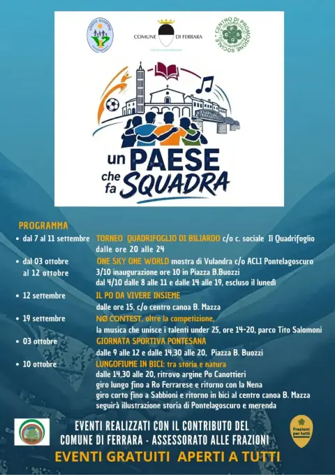 Un paese che fa squadra