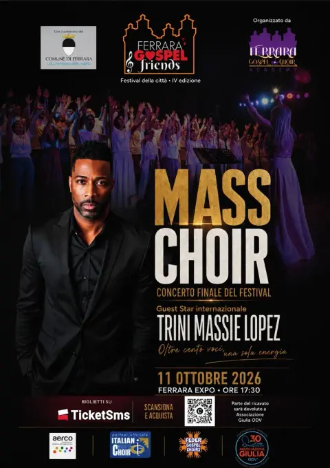 Ferrara Gospel Friends Festival 2026 – Mass Choir Gospel Concert