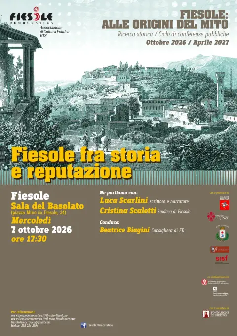 Fiesole: alle origini del mito - ciclo di conferenze