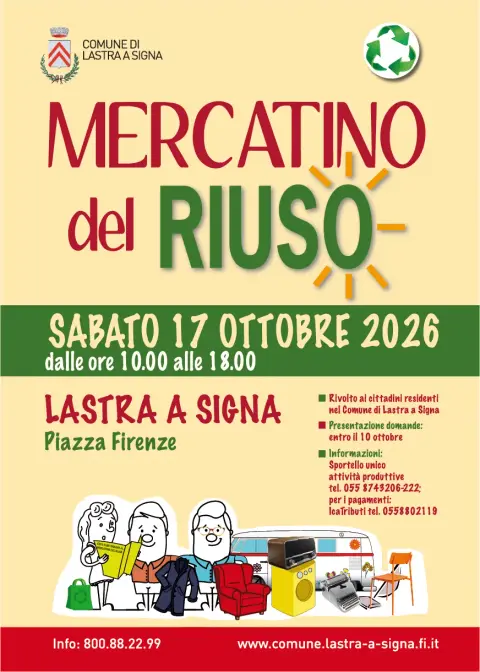 Mercatino del Riuso a Lastra a Signa