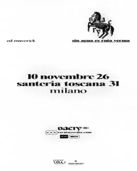 Ed Maverick in concerto a Santeria Toscana 31