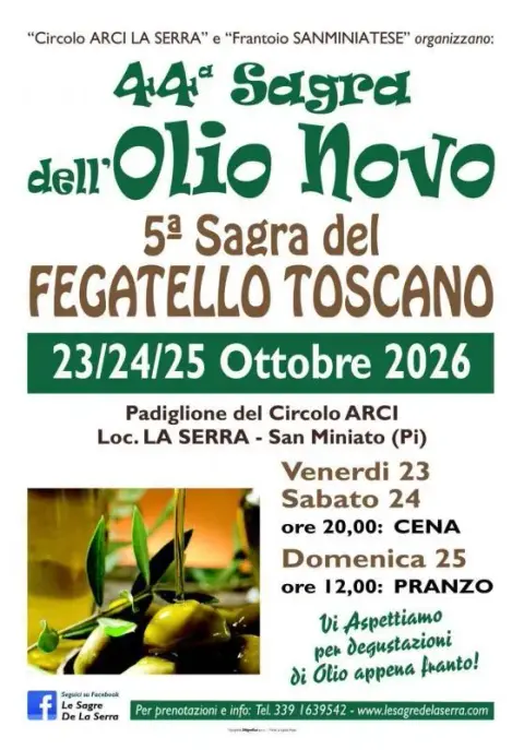 Sagra dell'olio novo e del fegatello | La Serra - San Miniato