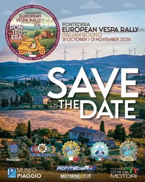 Raduno Europeo di Vespe a Pontedera