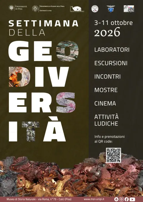 Settimana della Geodiversità a Pisa e Calci