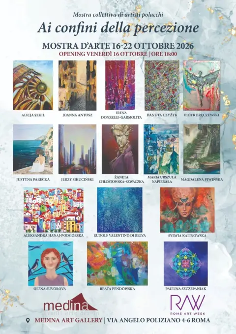 "Ai confini della percezione", mostra di artisti polacchi a Medina Art Gallery