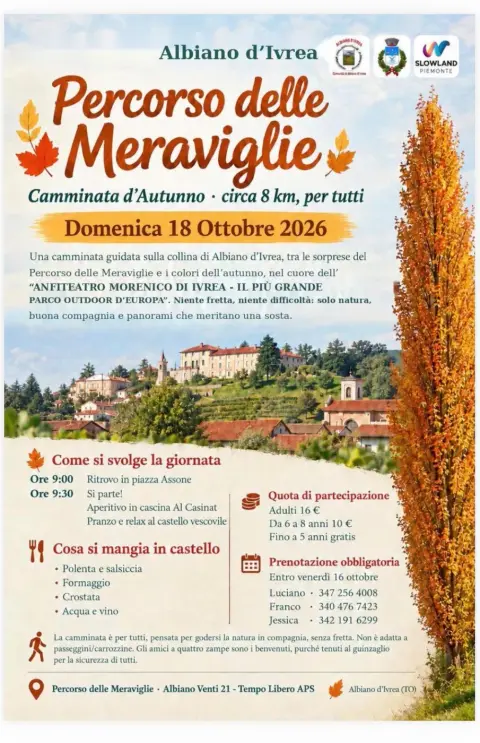 Camminata d'autunno 2026