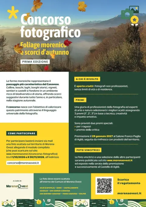 Foliage Morenico e scorci d'autunno