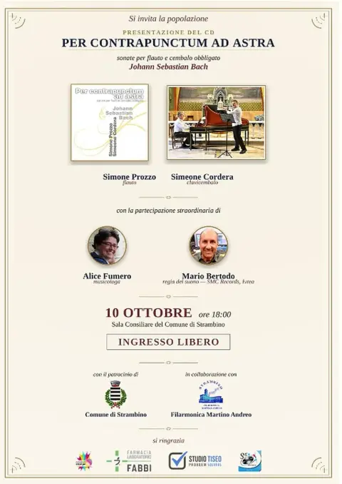 Presentazione del CD "Per contrapunctum ad astra"