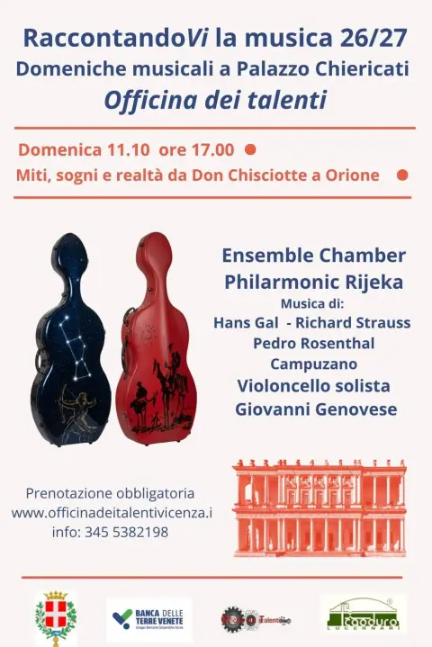 Miti, sogni e realtà: da don Chisciotte a Orione - RaccontandoVi la musica 2026-2027