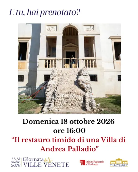"Il restauro timido di una Villa di Andrea Palladio"