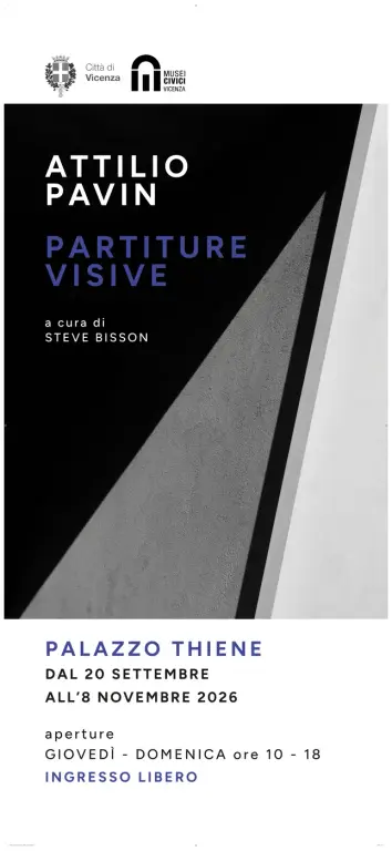 Mostra "Attilio Pavin. Partiture visive"